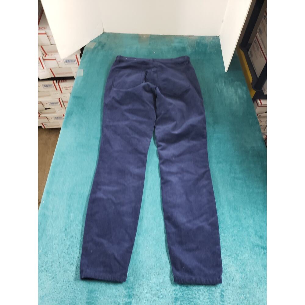 Loft Jeans Size 2 Petite Womens Blue Stretch Pant Corduroy Mid Rise Modern Ankle - Picture 11 of 13
